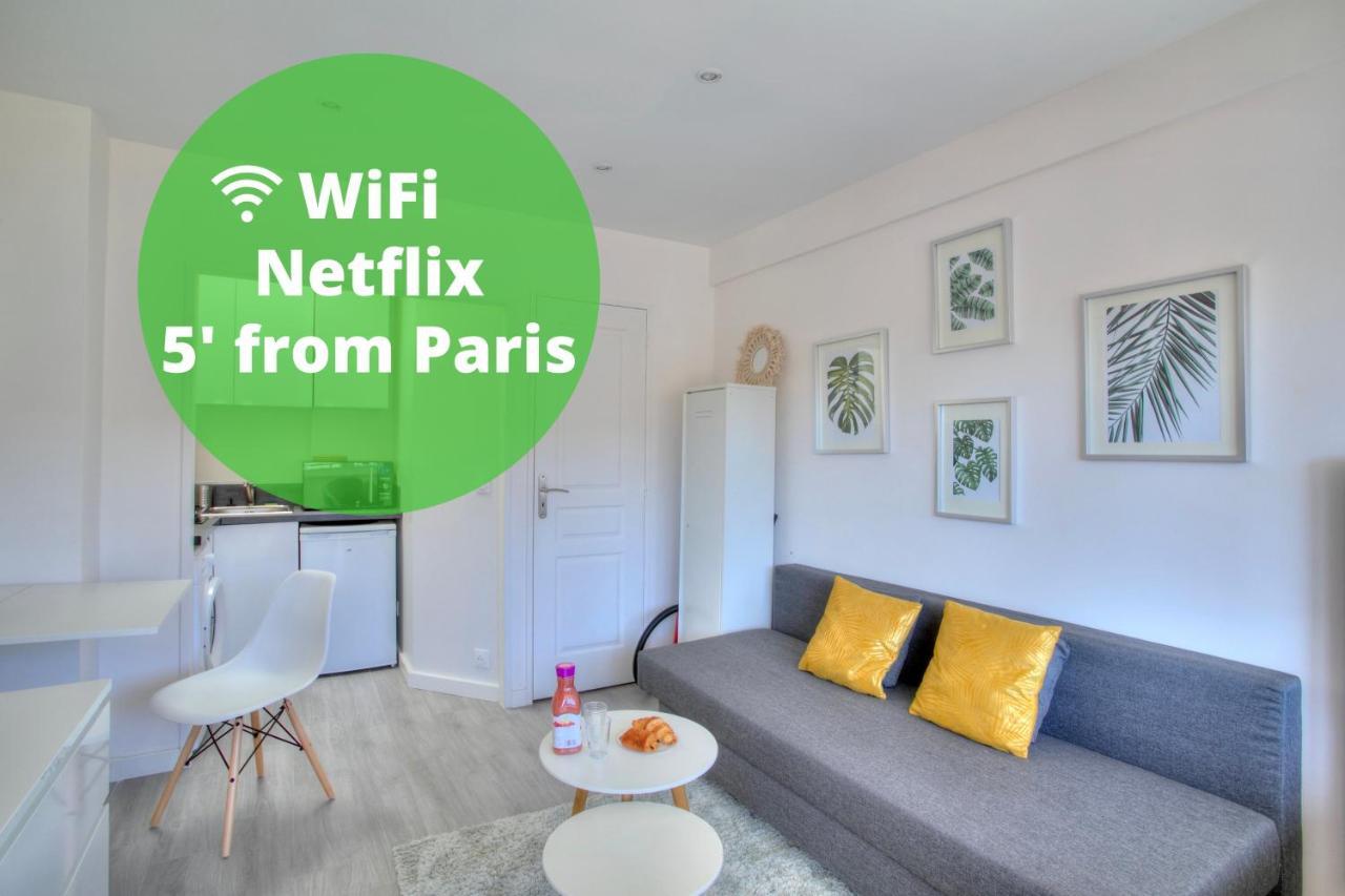 Le Tropi-Cosy - Studio Aux Portes De Paris Apartment Gentilly Bagian luar foto